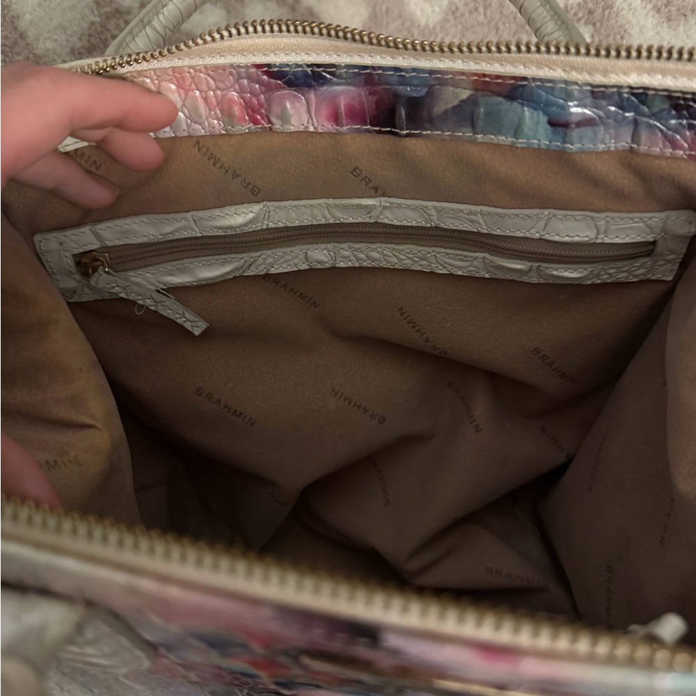 Brahmin Prism Ombre Croc-Embossed Women's Bag - Picture 11 of 13